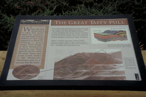 "The Great Taffy Pull" Sign
