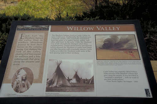 "Willow Valley" Sign