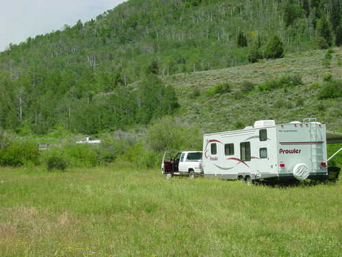 Truck and RV Camping in the Backcountry