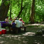 Family Picnicking at DeWitt Picnic Area