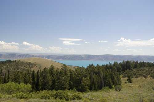 View of Bear Lake from Rest Area