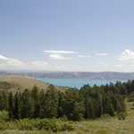 View of Bear Lake from Rest Area