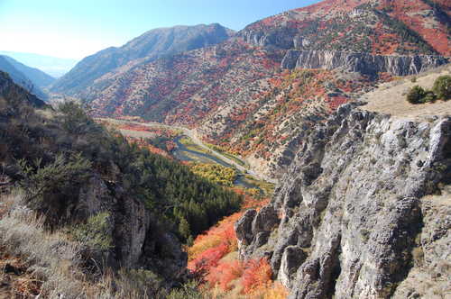Logan Canyon from the Crimson Trail