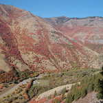 Canyons Walls in Autumn Color