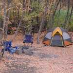 Autumn Tent Camping in Right Hand Fork