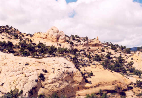 Rock Formations North of Vernal, Utah