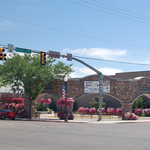 City Park and Flowers in Downtown Vernal