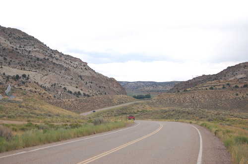 Mountain Pass on Flaming Gorge Scenic Byway