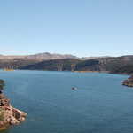 Boating into the Flaming Gorge