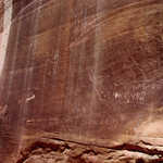 The "Pioneer Register" on the Old Road through Capitol Reef