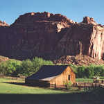 The Old Hickman Barn in Fruita One Spring Morning