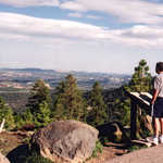 Visitors Looking Out Over Dixie National Forest