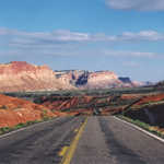 Highway 24 heading into Capitol Reef country