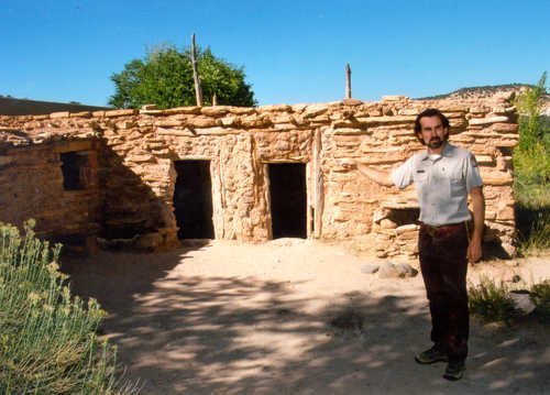 A Reconstructed Anasazi House