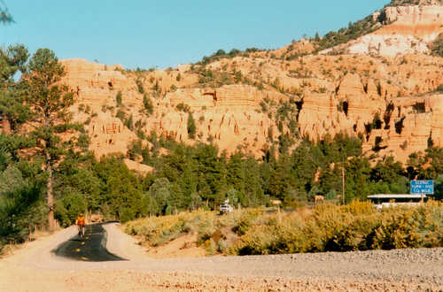 The New Biking Trail in Red Canyon