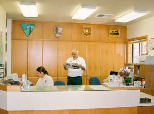 Staff at the Escalante Visitor Center
