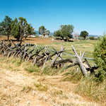 Old Pioneer Fence in Boulder, Utah