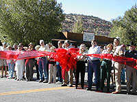 Byway Enthusiasts at Scenic Byway 12 Ribbon-Cutting