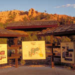 Scenic Byway 12 Entrance Kiosk at Red Canyon