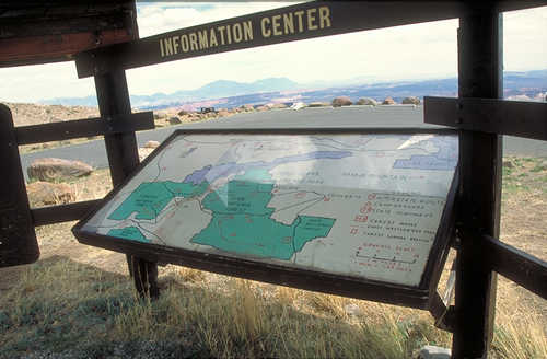 A USFS Interpretive Sign Near Boulder