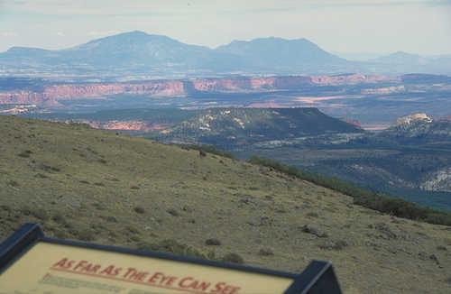 View of Henry Mountains