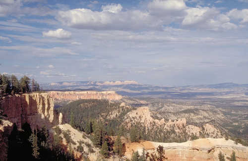 Clouds and Canyons at Bryce Canyon National Park