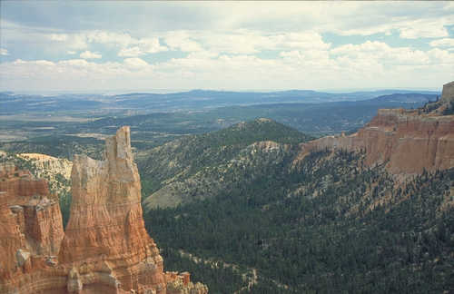 Hoodoo View in Bryce Canyon