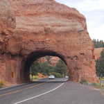 Byway Tunnel in Red Canyon