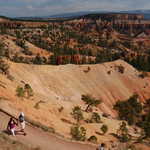 Hikers on Bryce Canyon Trail