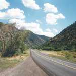 Driving Through Cottonwood and Oak in the Lower Canyon