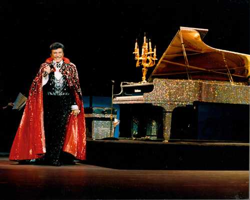 Liberace on Stage