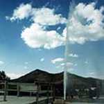 Cold-water Geyser in Soda Springs