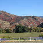 Green Fields and Autumn Mountains