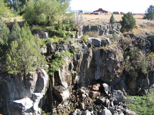 Falls and Rocks at Black Canyon Gorge