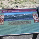 Interpretive Sign at Bear River Massacre Site: "Attack at Bia Ogoi"