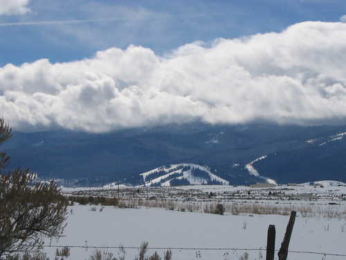 White Clouds and Rolling Mountains
