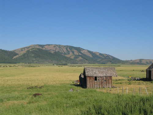 Barns and Fields in Southeastern Idaho