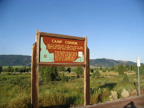 Camp Conner Interpretive Sign