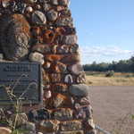 Roadside Memorial Marker at Bear River Massacre National Historic Site