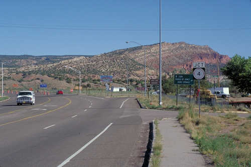 Intersection in San Ysidro