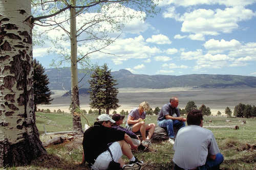 An Outdoor Workshop at Valle Grande, NM