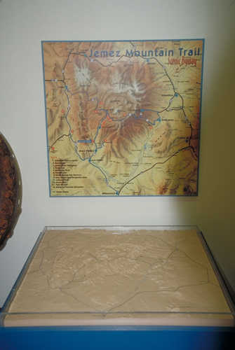 Jemez Mountain Trail Wall Map