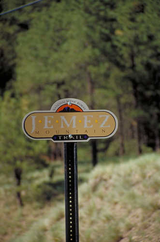 Jemez Mountain Trail Byway Roadsign