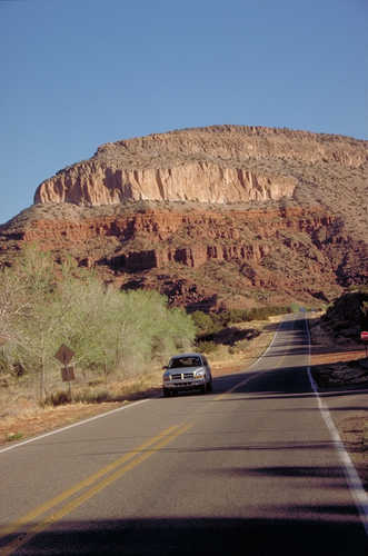 Driving in Redrock Country