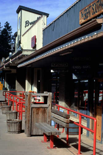 Old West Storefronts in Ruidoso