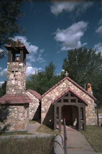 A Stone Church on the Billy the Kid Trail