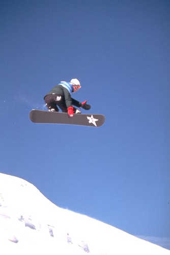 Catching Air at Ski Apache on the Billy the Kid Trail