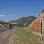 Billy The Kid Roadsign Beside the Byway near Ruidoso Downs
