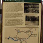 Sign at Riffe Lake Overlook