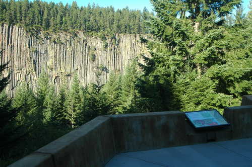 Volcanic Palisades near the White Pass Scenic Byway